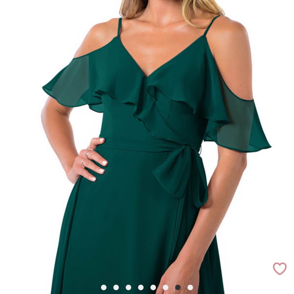 Azazie Bridesmaid Dress - Pine